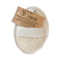 Manopla de baño ovalada